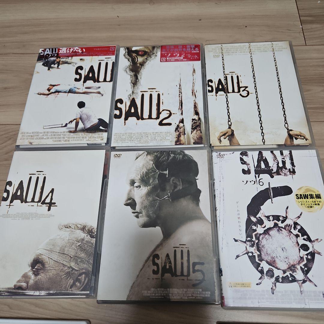 SAWシリーズ最新作SAW X含むDVDセット 全て日本語吹替あり