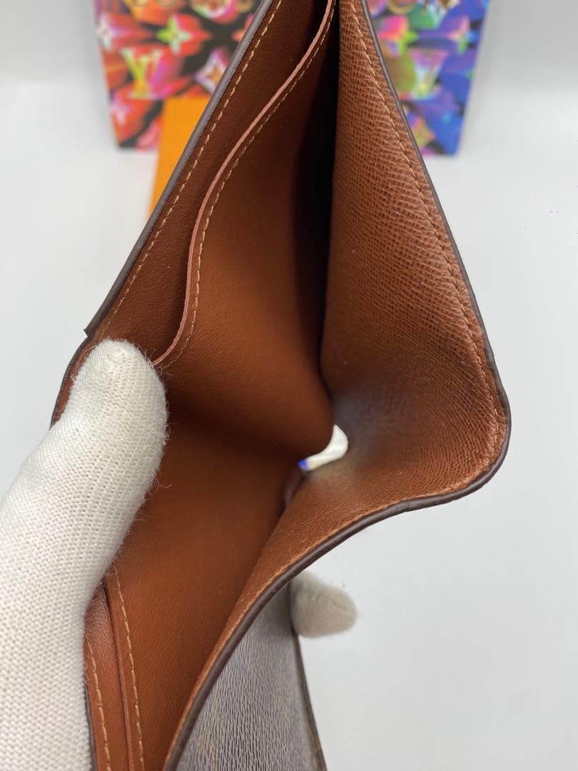 新型 ルイヴィトン　モノグラム ブラック　ポルトフォイユマルコ　折り財布