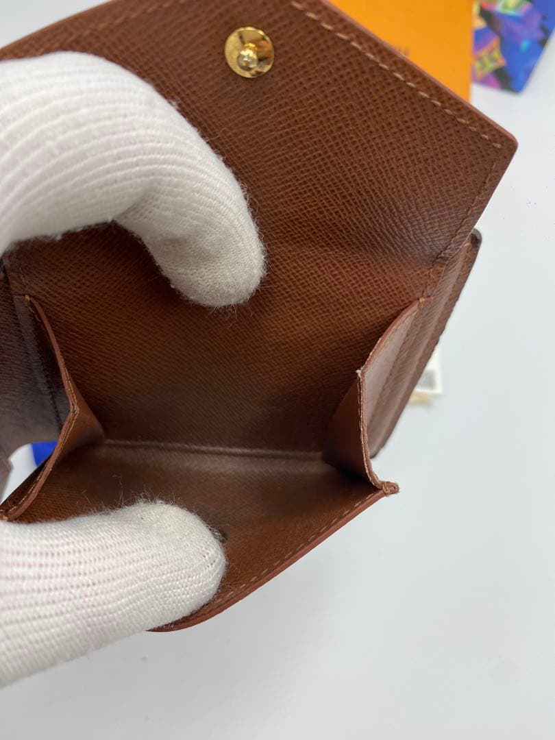 新型 ルイヴィトン　モノグラム ブラック　ポルトフォイユマルコ　折り財布