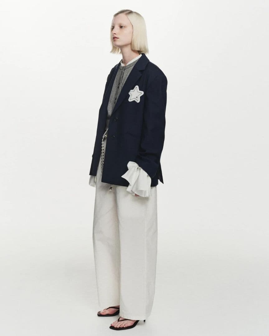 【新品未使用・即日発送】Bibiy. テーラードジャケット ネイビー