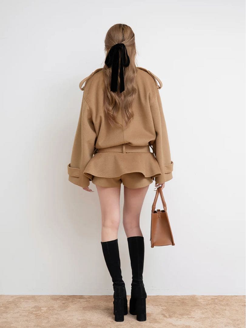 Darich ドロップショルダージャケットコート