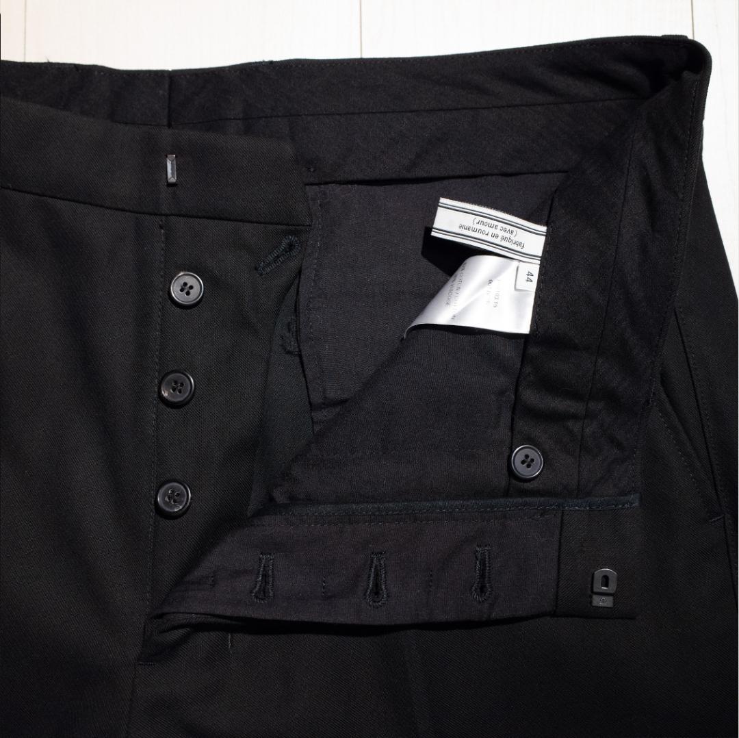 AMI PARIS アミパリス ブラック テーパードスラックス 44