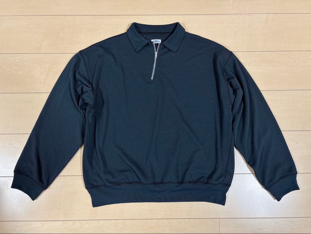 トップス foundour HALF ZIP LONG SLEEVE SHIRT