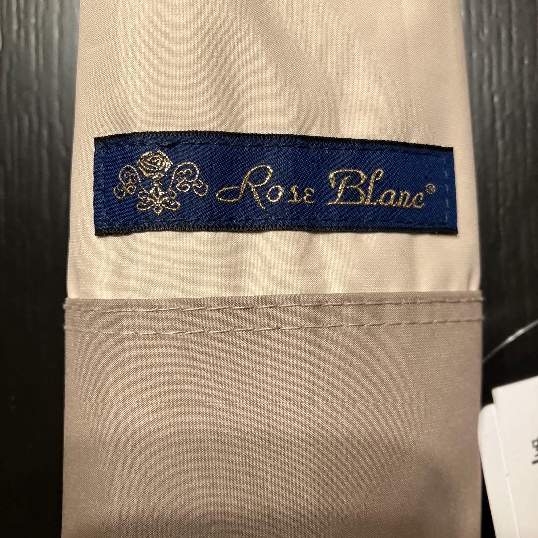 芦屋ロサブラン２段折たたみ日傘 　 ミドルコンビ 55cm