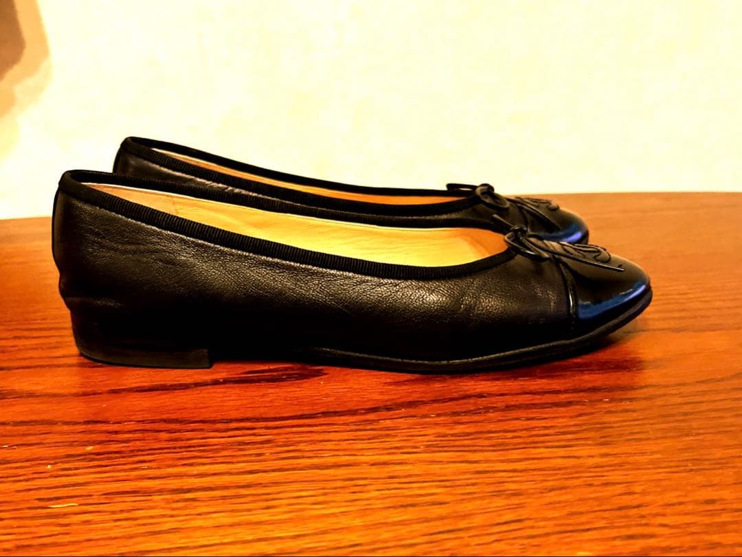 CHANEL シャネル バレリーナ フラットシューズ ココマーク