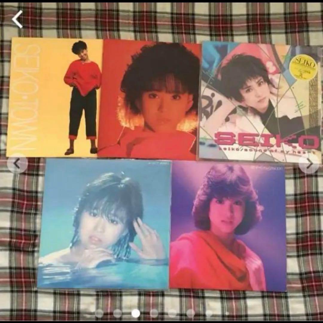 松田聖子 CD・LP ・ツアーパンフセット