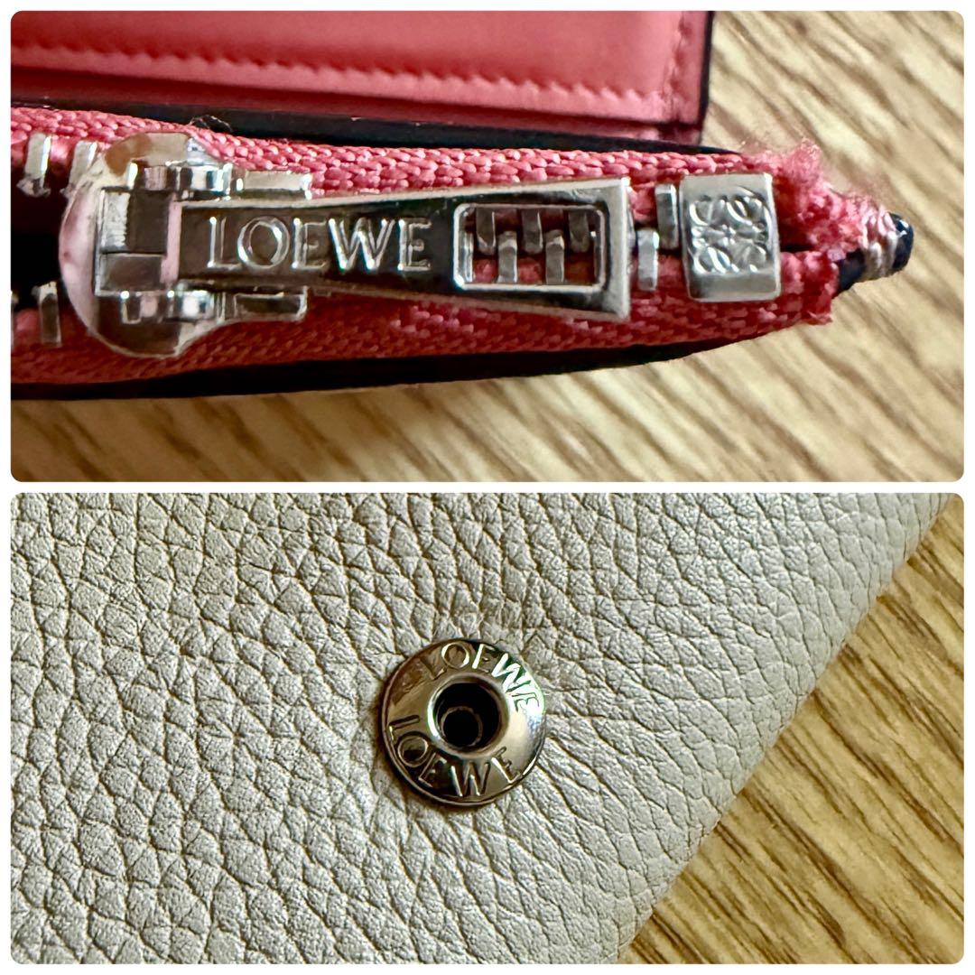 LOEWE ロエベ　バーティカルウォレット　スモール