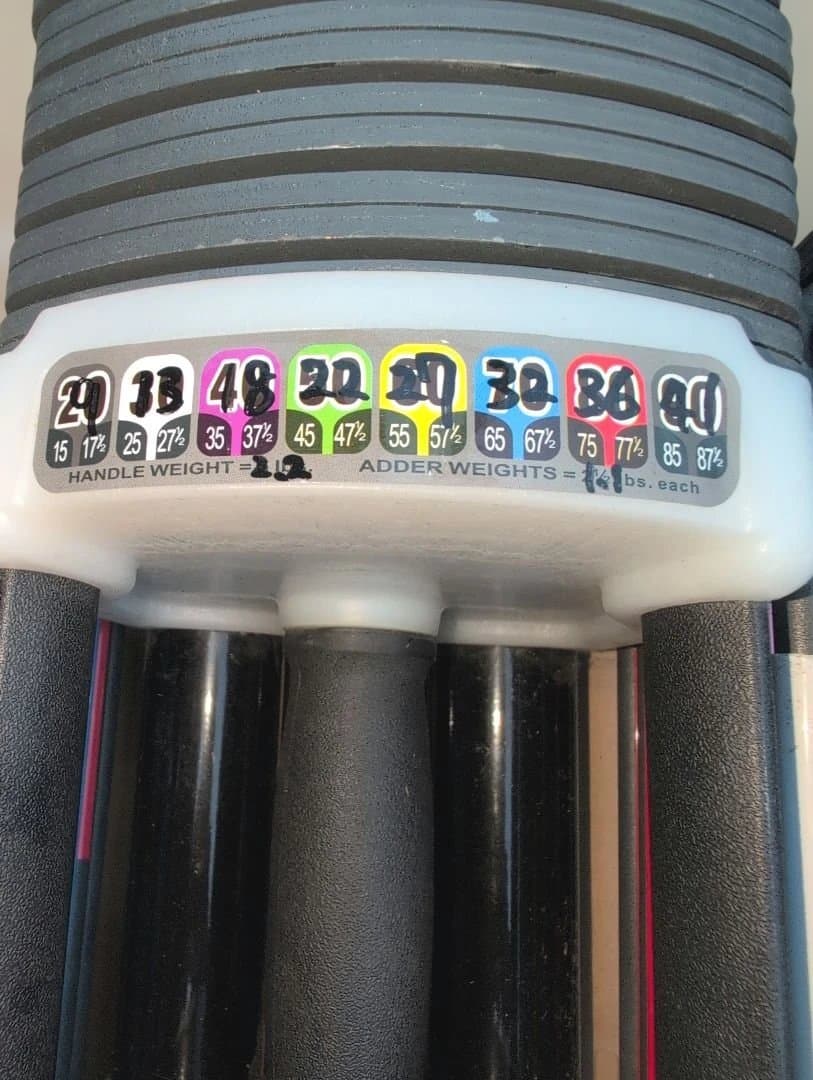 JM♥POWERBLOCK　ブロック 可変式ダンベル 41Kg②