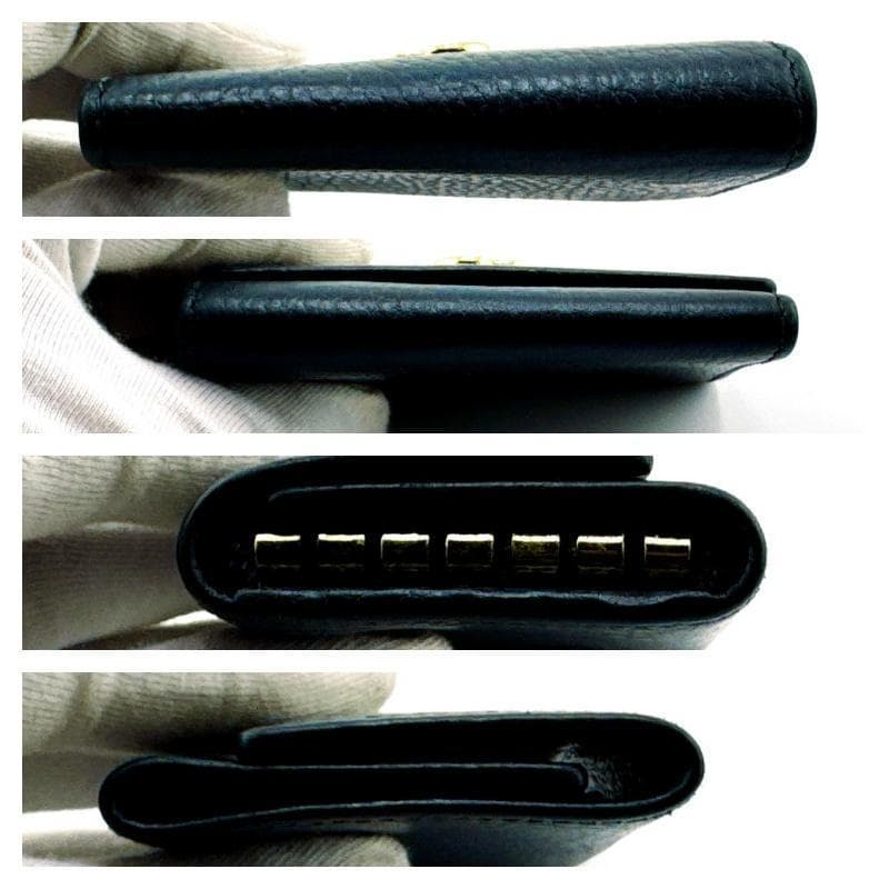 GUCCI ブラックレザーキーケース★