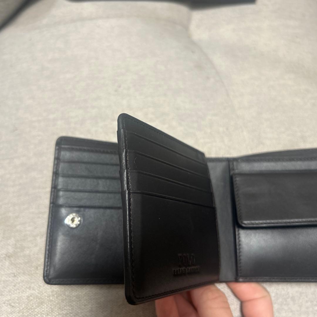 Polo Ralph Lauren 二つ折り財布 黒