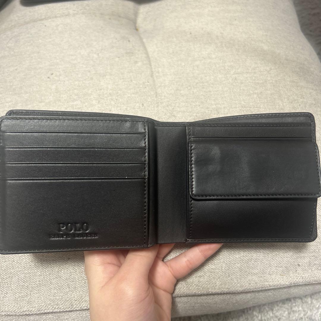 Polo Ralph Lauren 二つ折り財布 黒