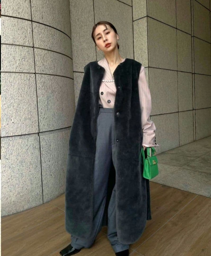 ジャケット・アウター MANY WAY USEFUL BOA COAT ameri