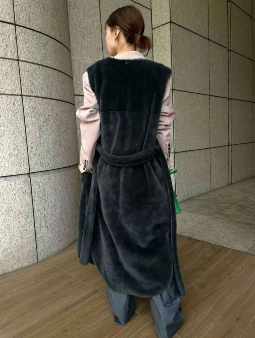 ジャケット・アウター MANY WAY USEFUL BOA COAT ameri