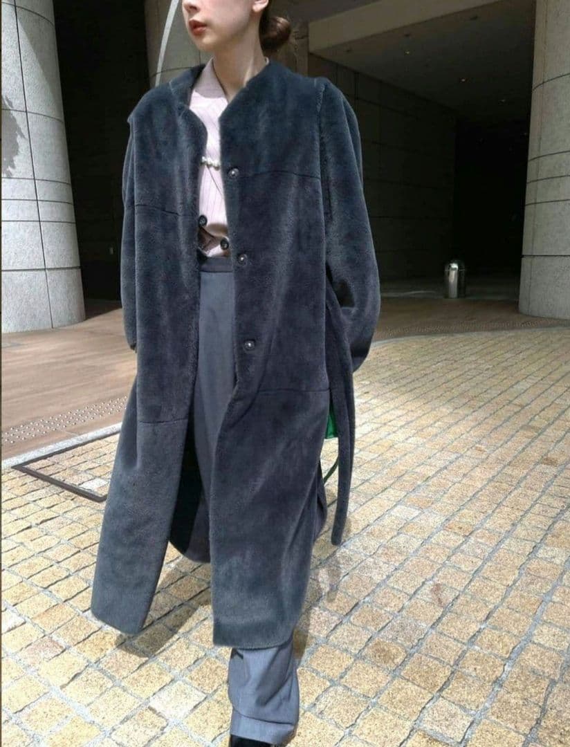 ジャケット・アウター MANY WAY USEFUL BOA COAT ameri