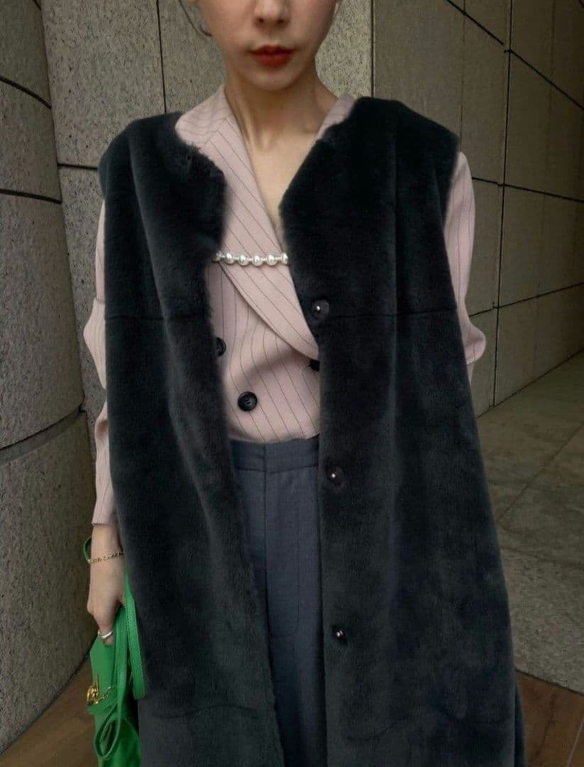 ジャケット・アウター MANY WAY USEFUL BOA COAT ameri