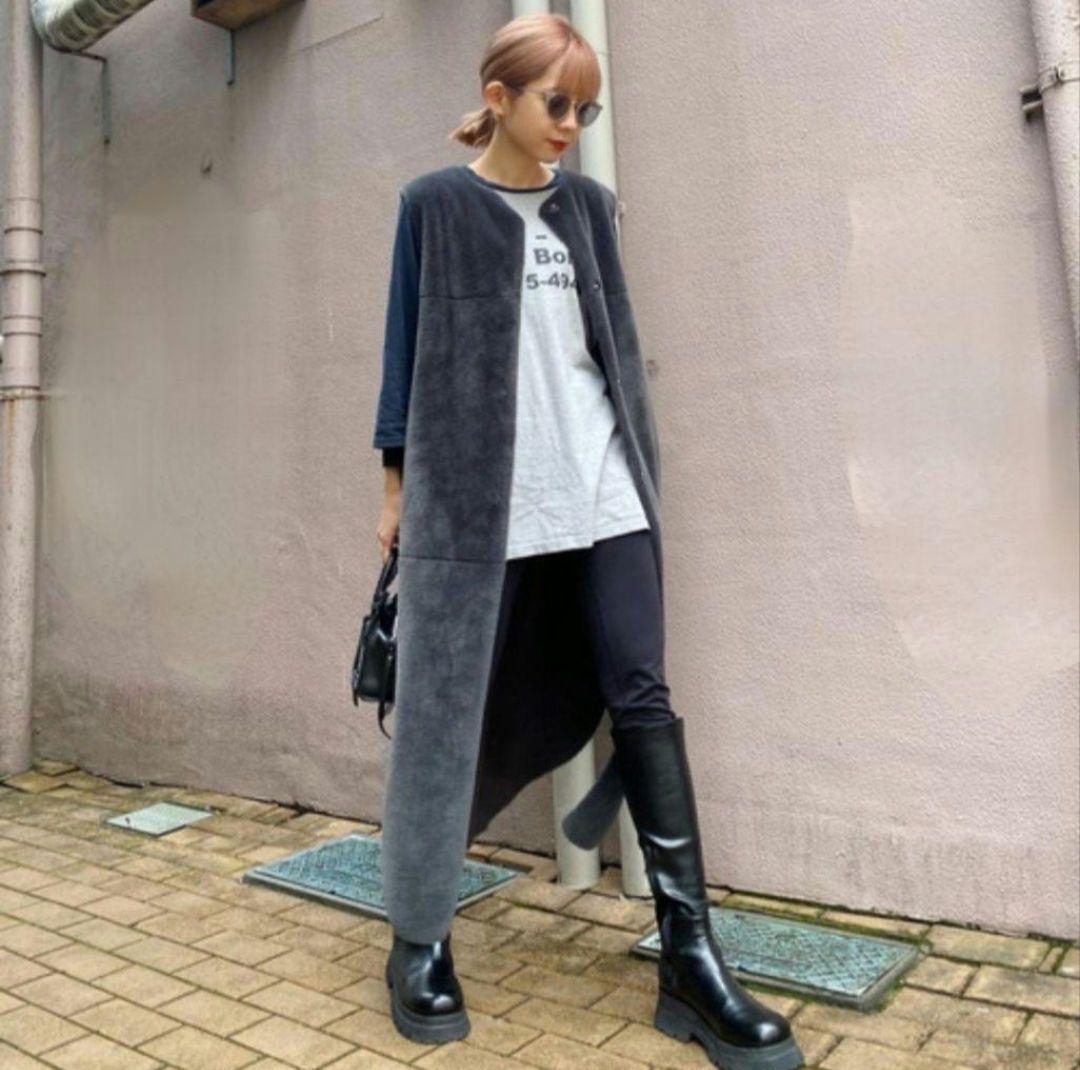 ジャケット・アウター MANY WAY USEFUL BOA COAT ameri