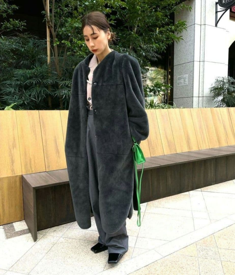 ジャケット・アウター MANY WAY USEFUL BOA COAT ameri