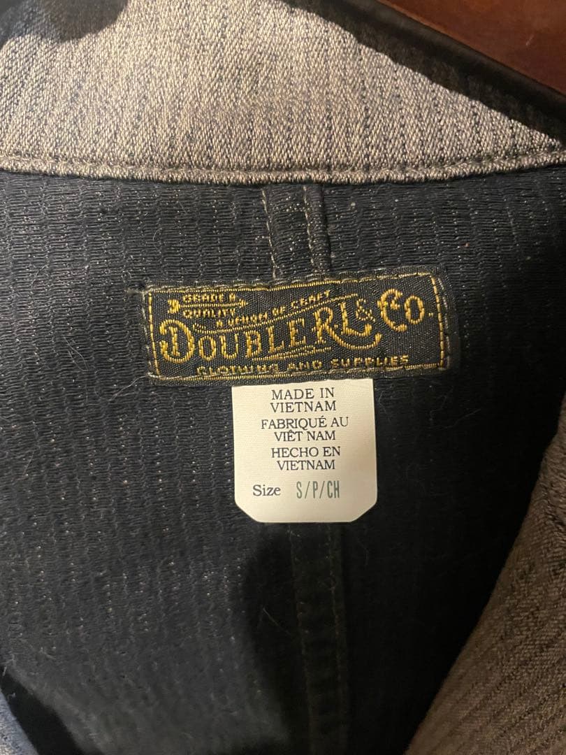 タグ付け　ラルフローレンRRLダメージ加工 ジャケット Sサイズ