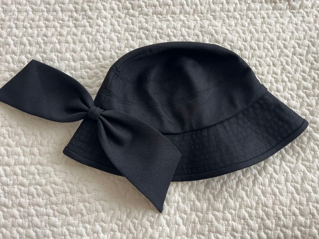 【試着のみ美品】シャポードオー バックリボン クロッシェ