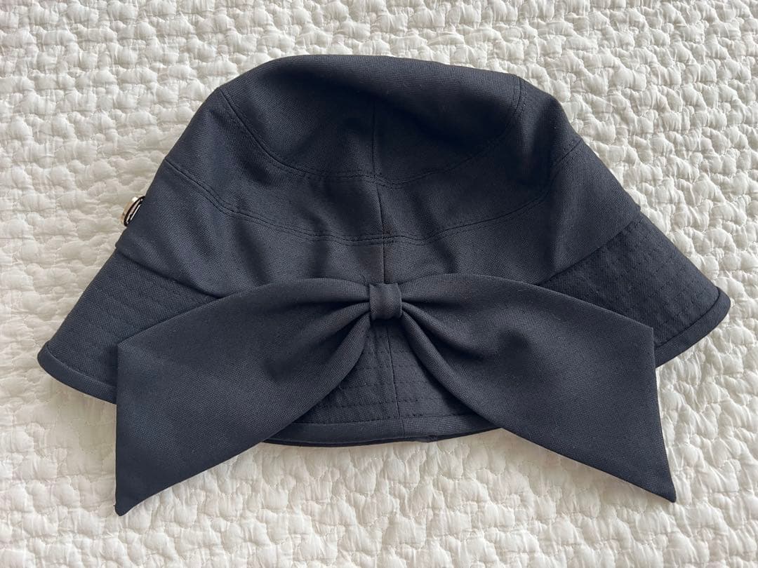 【試着のみ美品】シャポードオー バックリボン クロッシェ