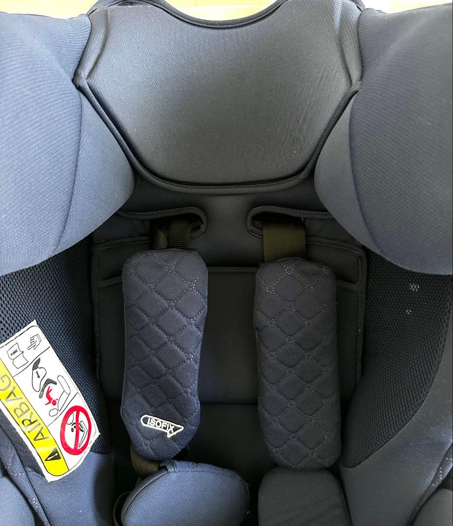 Aprica 車用チャイルドシート ネイビー ISOFIX対応