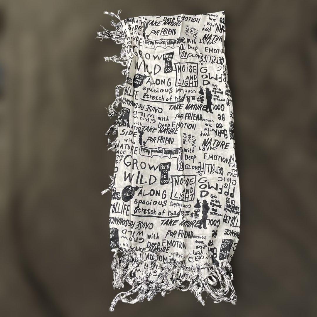 【たけさん専用】PPFM 神の服　手書き風デザイン ストール