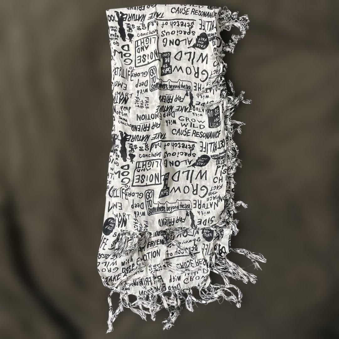 【たけさん専用】PPFM 神の服　手書き風デザイン ストール