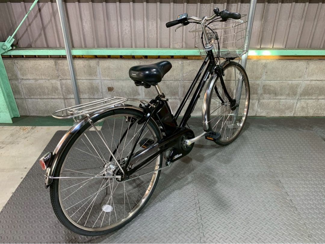 電動自転車　パナソニック　ビビDX CITY 27インチ　ブラック　№8092