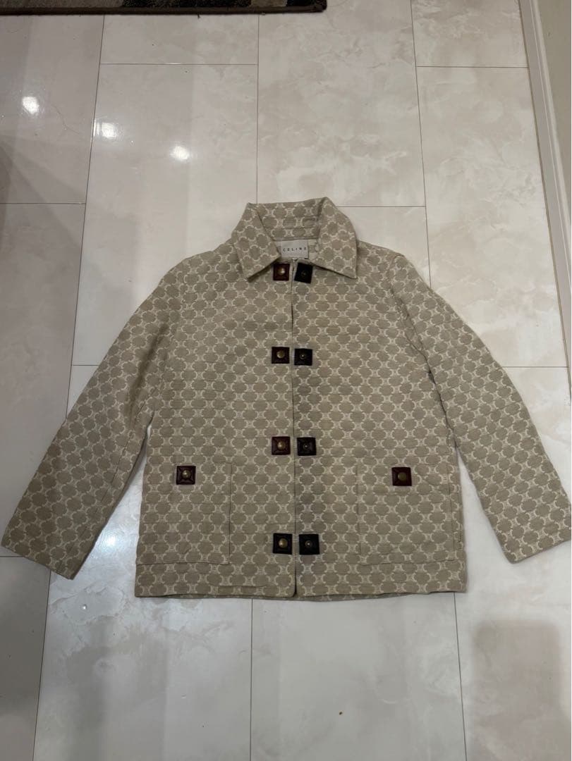 CELINE モノグラム コート サイズ38