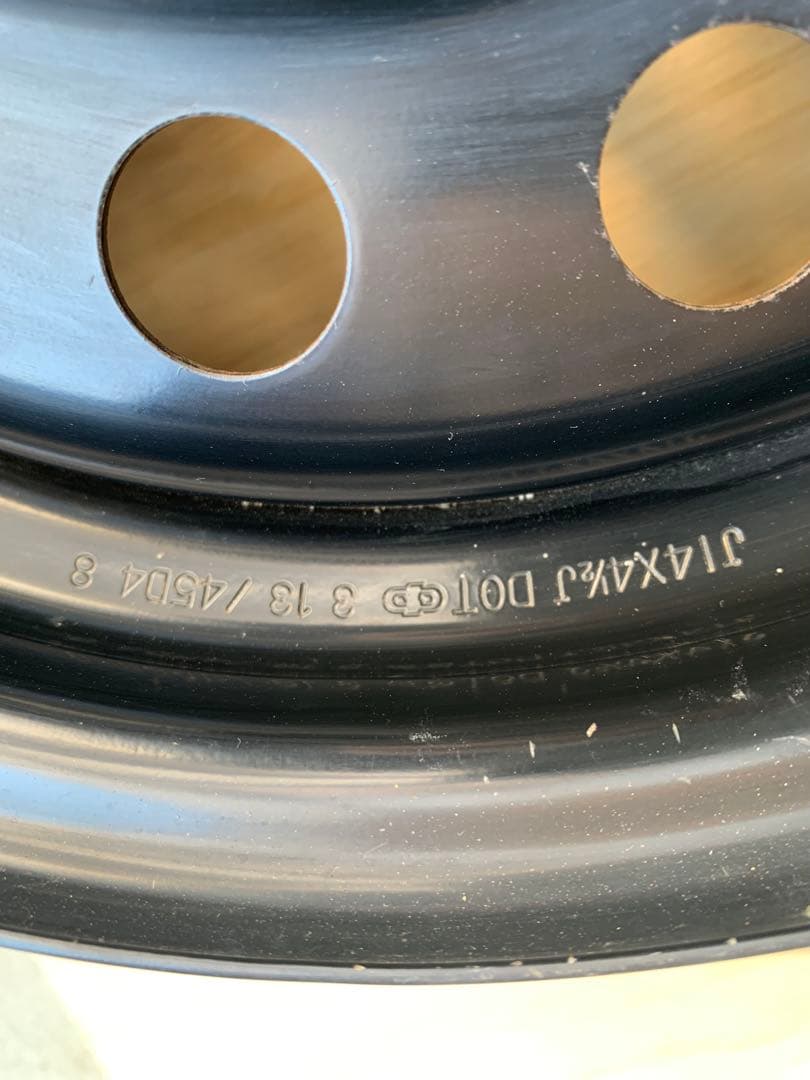 スズキ 純正鉄ホイール スチールホイール 4個セット14インチ