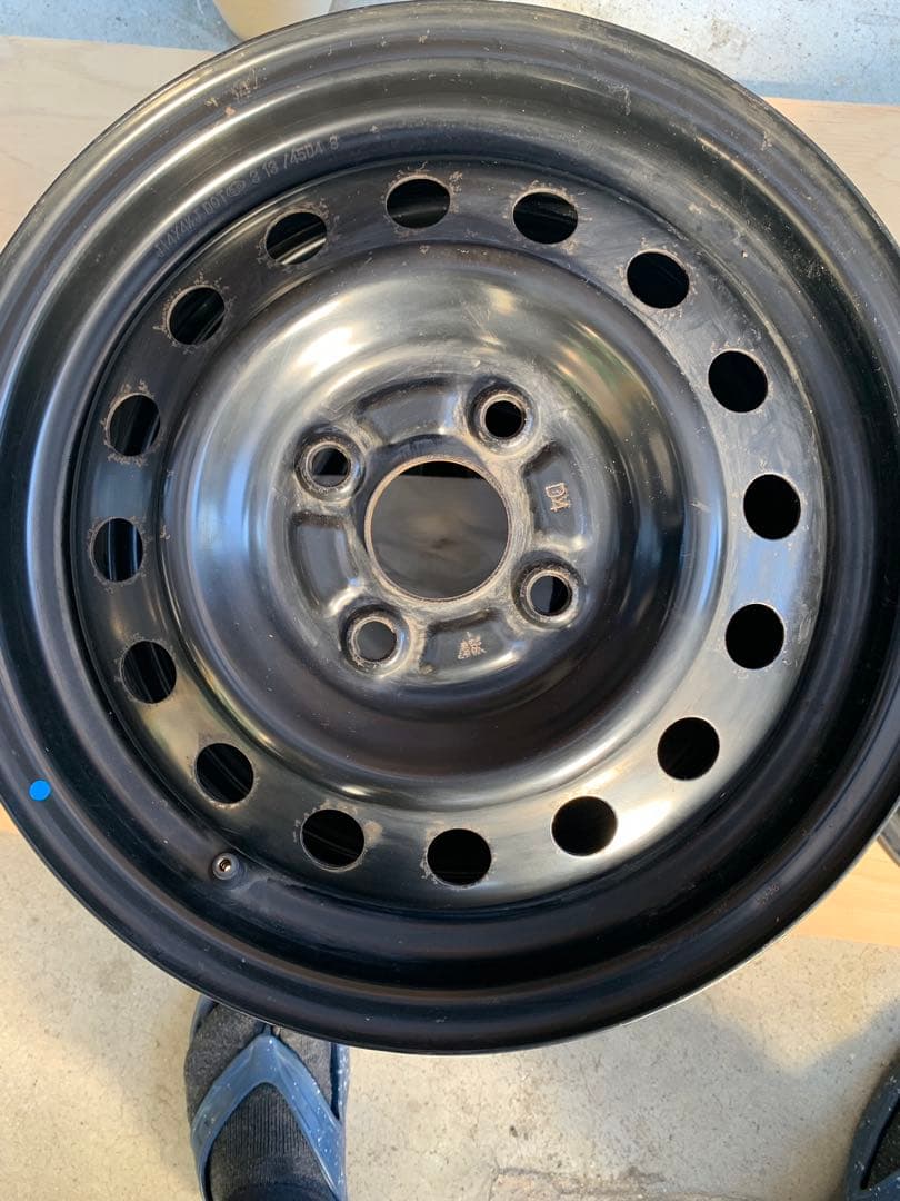 スズキ 純正鉄ホイール スチールホイール 4個セット14インチ