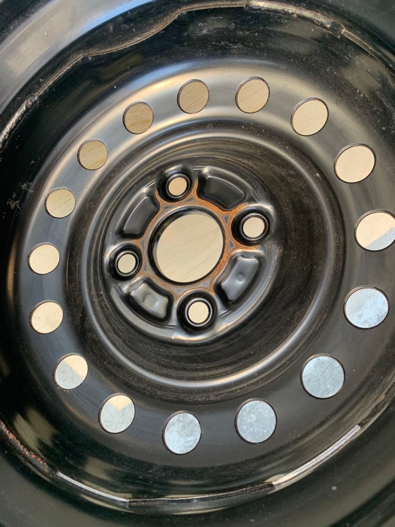 スズキ 純正鉄ホイール スチールホイール 4個セット14インチ