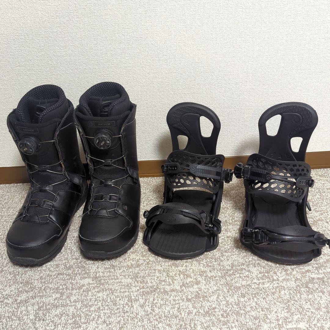 スノーボード ブーツ(RIDE)＆ビンディング(FLUX) セット