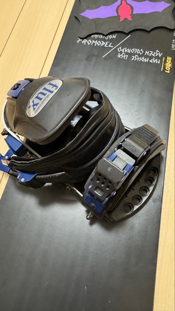 【16日まで期間限定値下げ中】【ビンディング付き】スノーボード板