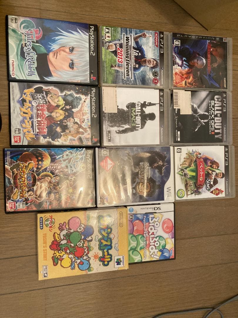 【動作未確認】ゲームソフトまとめ売り　レア　SFC　６４　DS　PS2　PS3