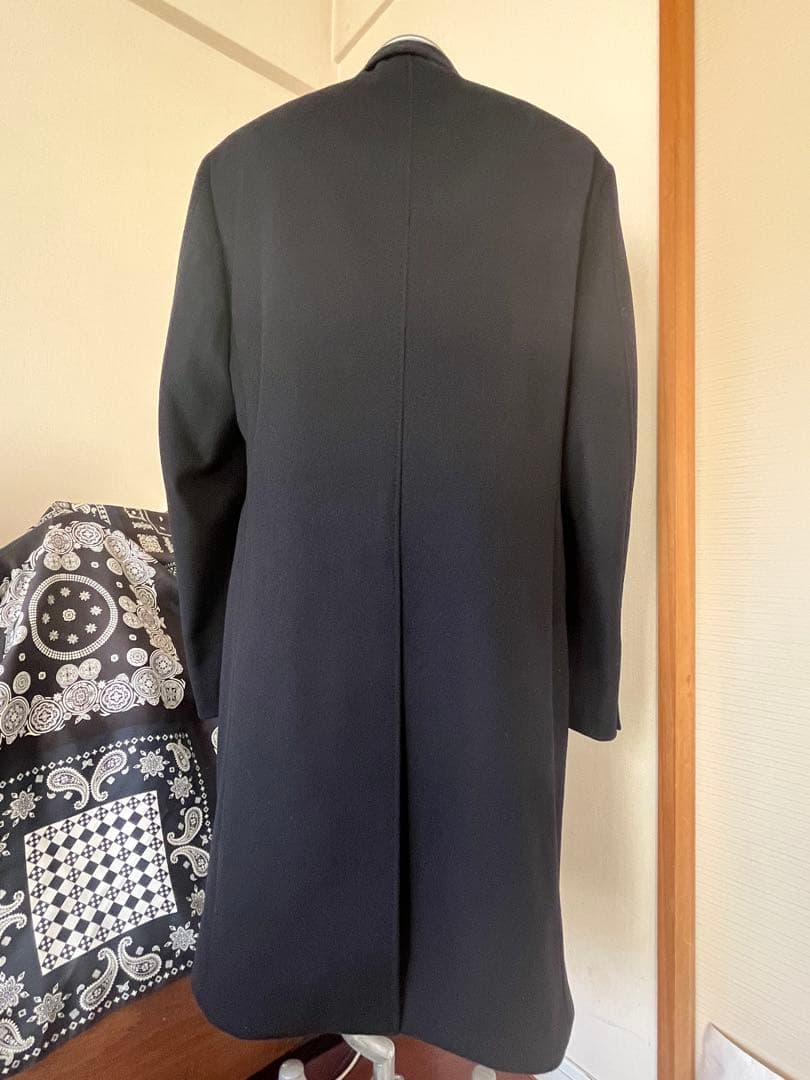 EDIFIE ウールカシミアチェスターコート　LOROPIANA 48サイズ