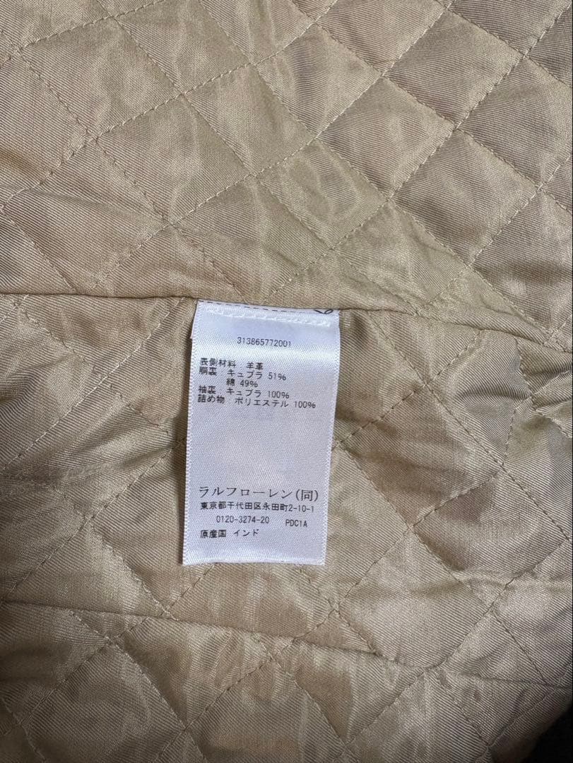 【美品】ポロラルフローレン　ラムレザー　キッズライダース