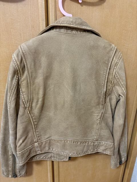 【美品】ポロラルフローレン　ラムレザー　キッズライダース