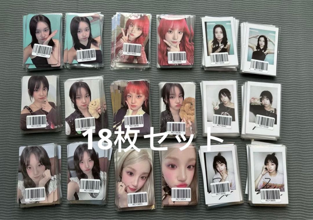 (G)I-DLE ウギ YUQ1 KMS 中華 サイン会 18枚セット