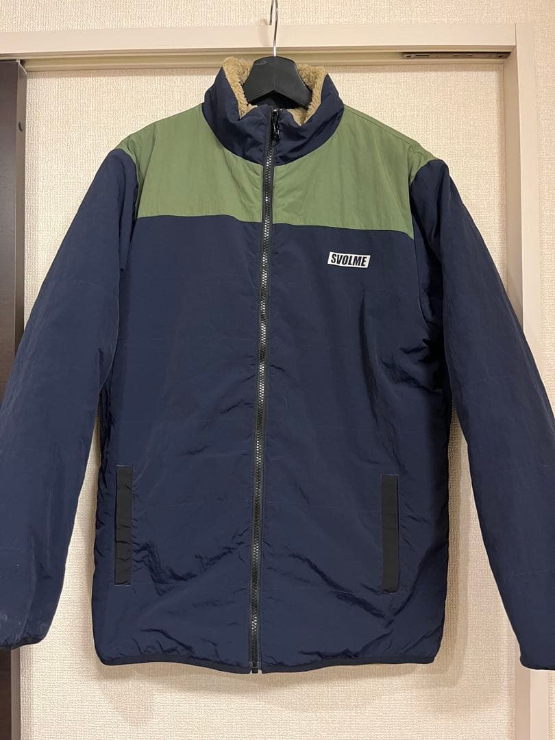 w*m様 SVOLME 中綿ボアリバーシブルジャケット　L 防寒　防風