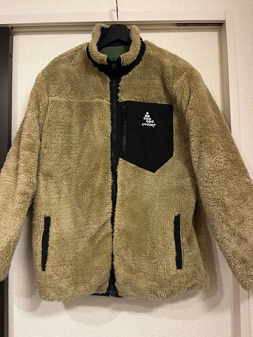 w*m様 SVOLME 中綿ボアリバーシブルジャケット　L 防寒　防風