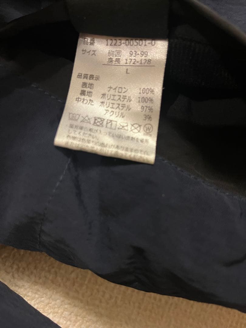 w*m様 SVOLME 中綿ボアリバーシブルジャケット　L 防寒　防風