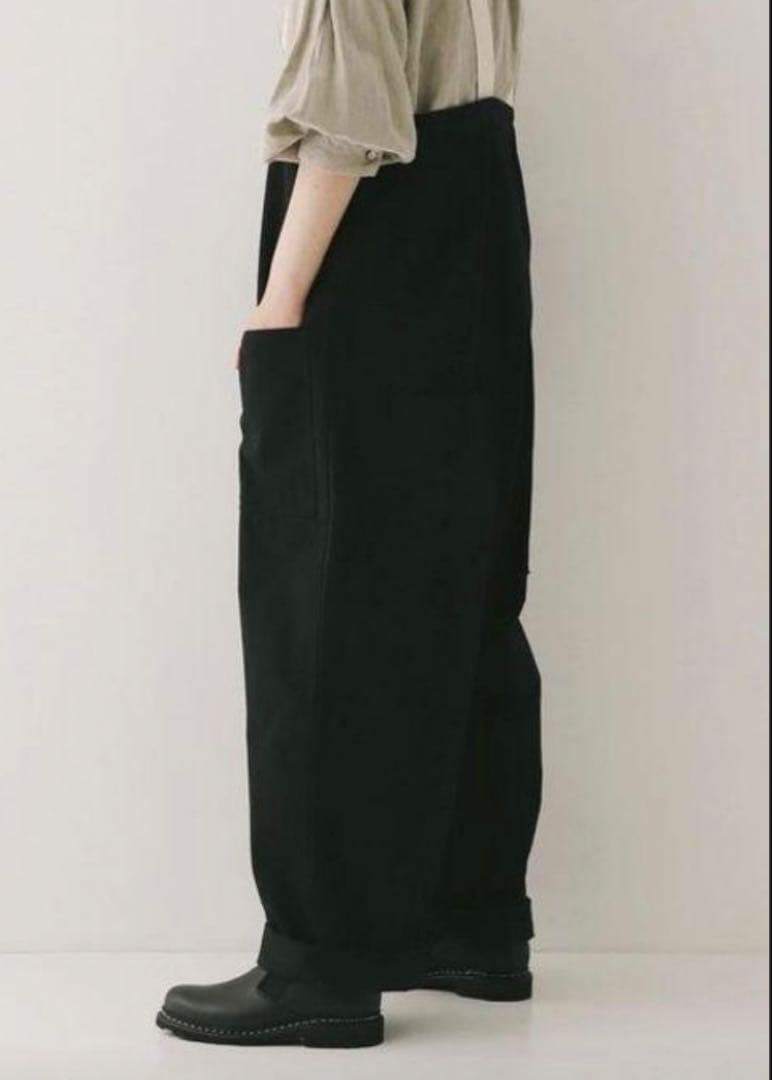 ネストローブ　コットンツイルデッキサロペット