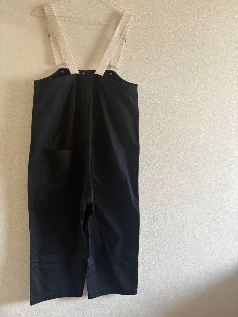 ネストローブ　コットンツイルデッキサロペット