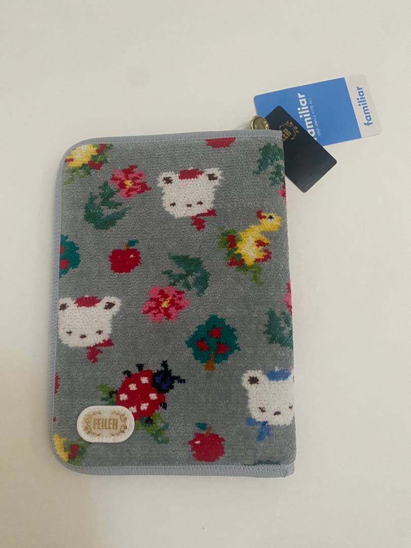 フェイラー　ファミリア　マルチケース　赤チェック　タグ付き　新品未使用