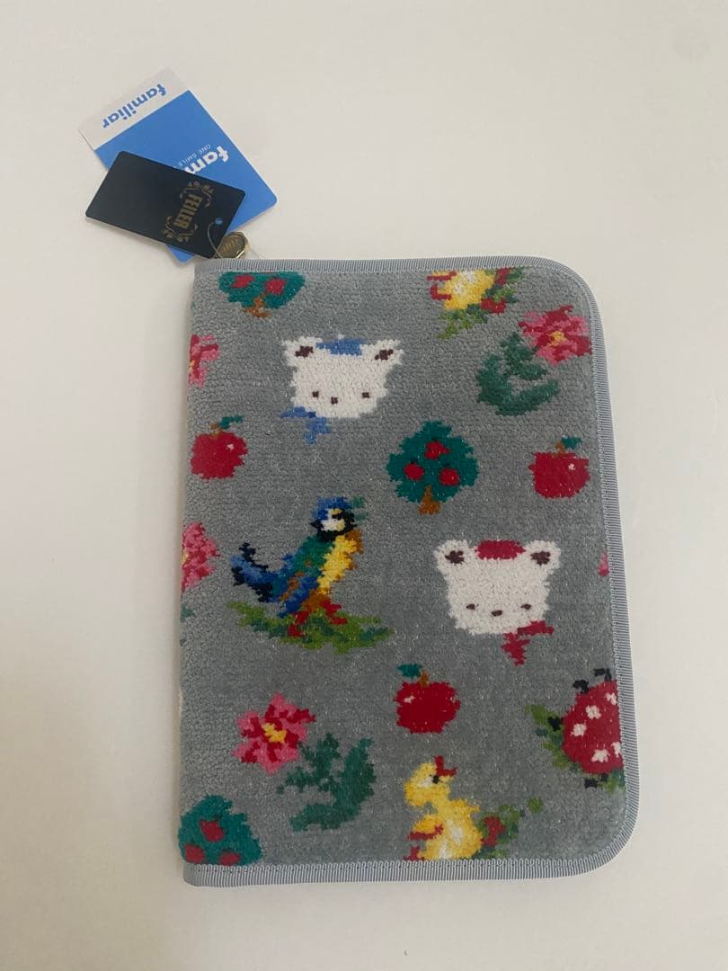 フェイラー　ファミリア　マルチケース　赤チェック　タグ付き　新品未使用