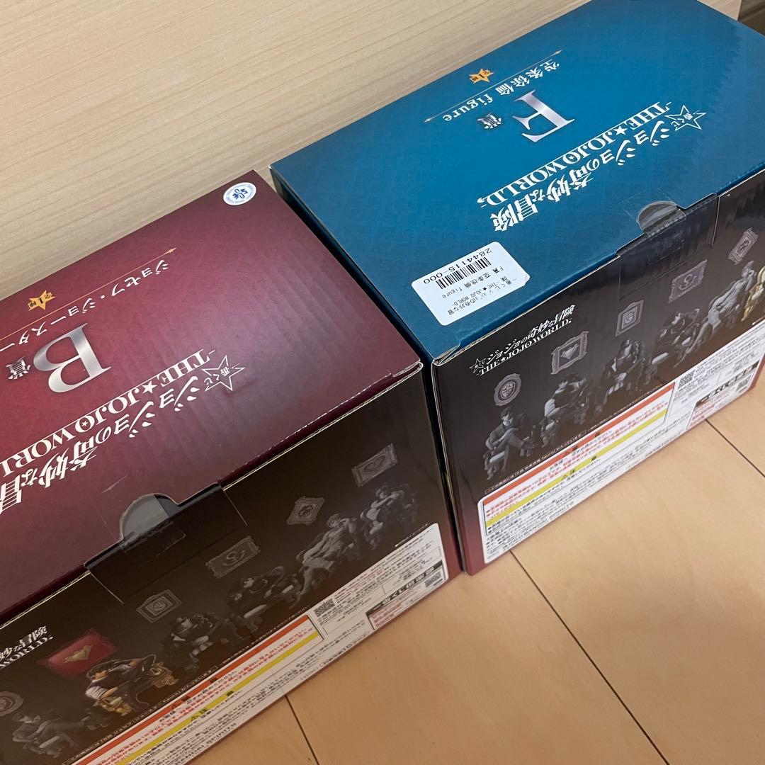 ジョジョの奇妙な冒険 一番くじ フィギュア　ジョセフ 徐倫セット おまけ付き