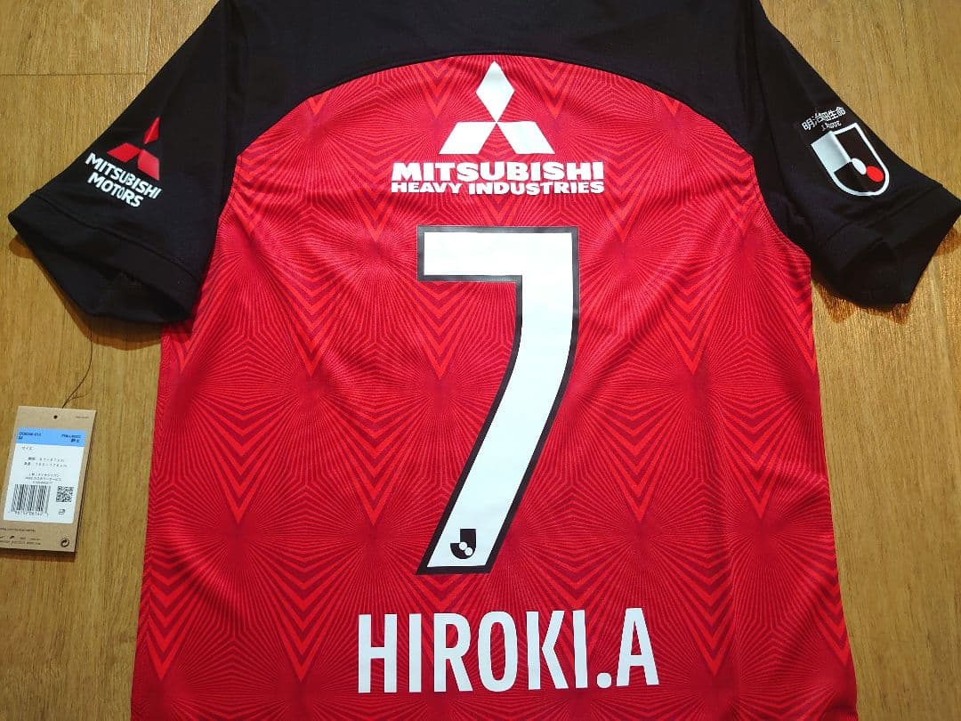 浦和レッズ　2023　レプリカ　ユニフォーム　安部裕葵　ホーム