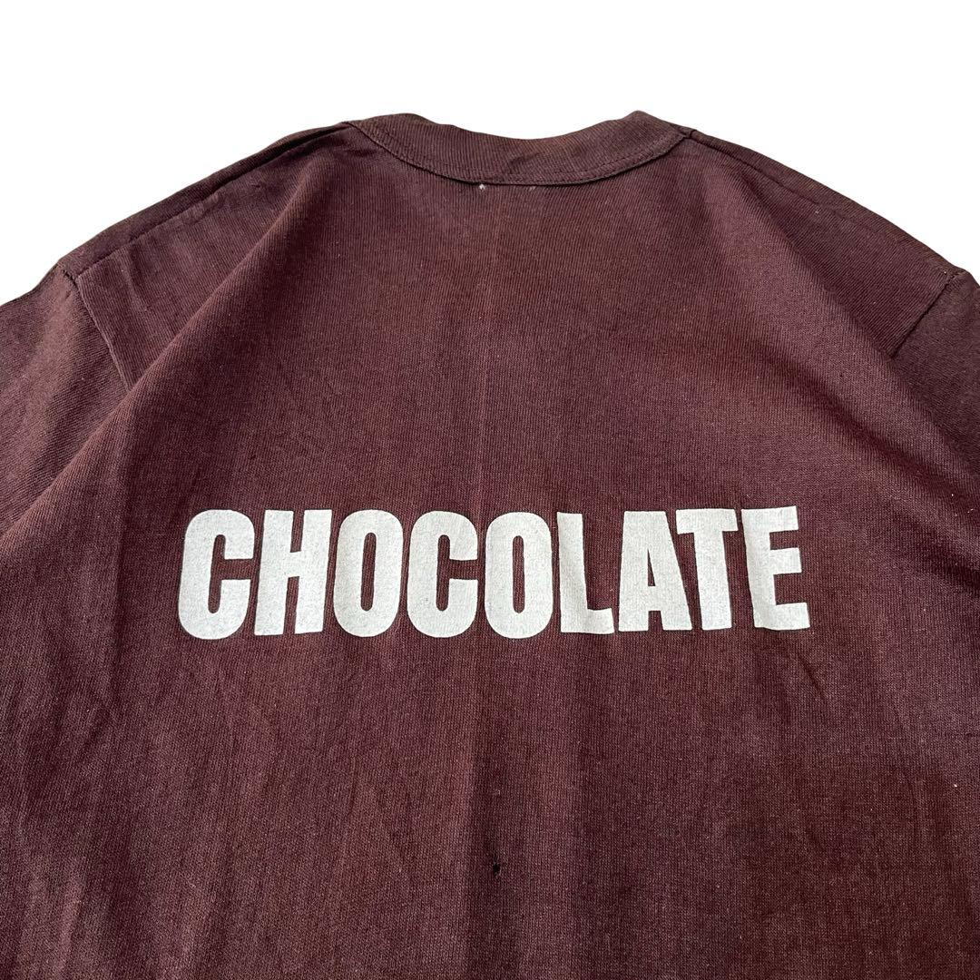 【ヴィンテージ】70s〜 金タグ ハーゲンダッツ チョコレート プロモTシャツ
