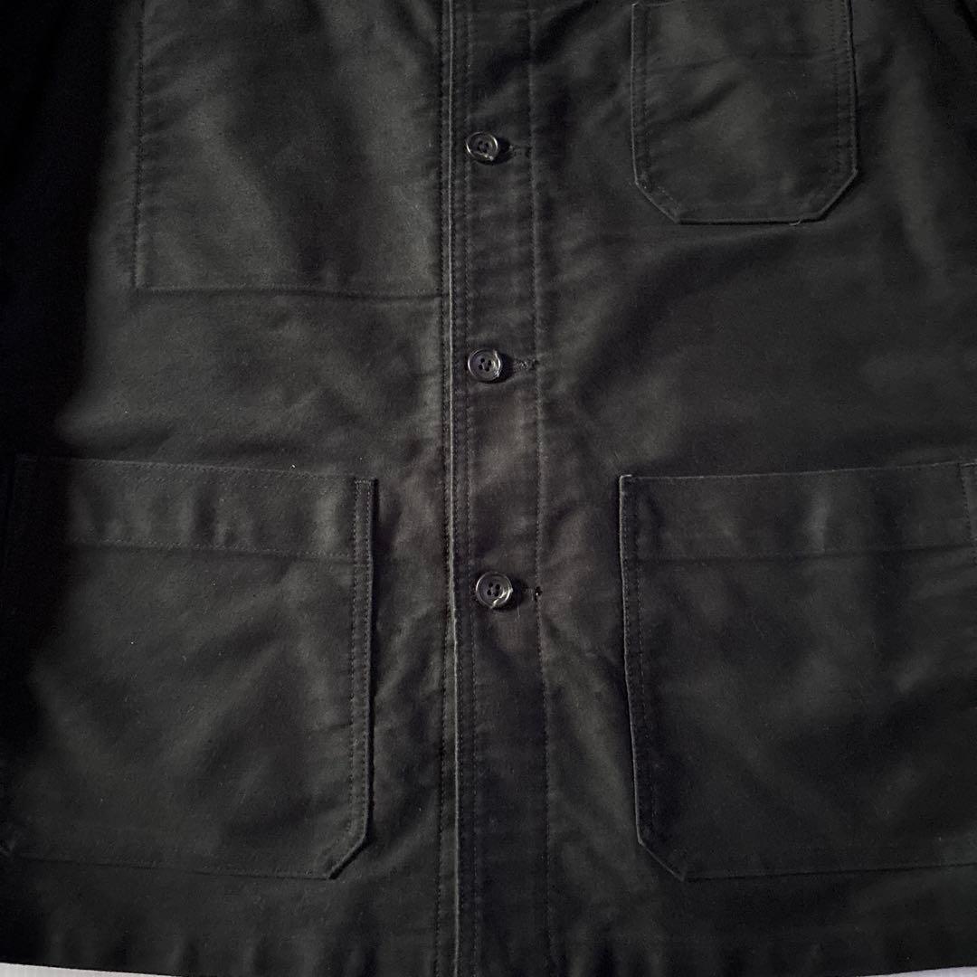 Le Sans Pareil モールスキンカバーオール　ブラック サイズ40